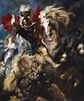 São Jorge e o Dragão de Peter Paul Rubens | Tela para Quadro na Santhatela