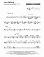 Dua Lipa "Levitating" Sheet Music | Download Printable Pop PDF Score ...