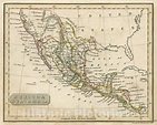 Amazon.com: Mapa histórico: México y Guatemala, 1830 atlas – Arte de ...