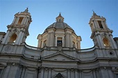 Los templos de Santa Inés en Roma