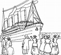 Dibujos de Titanic para colorear - Páginas para imprimir gratis