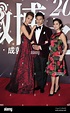 (From left) Hong Kong actress Ada Choi, her Chinese actor husband Zhang ...