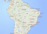 BRAZIL AIRPORTS MAP | Plane Flight Tracker