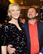 Cate Blanchett was all smiles with husband Andrew Upton at Giorgio ...