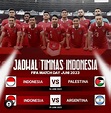 Timnas Indonesia Tantang Argentina dan Palestina di FIFA Matchday Juni ...