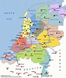 Carte touristique des Pays-Bas - Guide des Pays-Bas - Eupedia