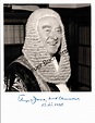 Original Autogramm Frederick Elwyn-Jones Lord Chancellor (1909-1989 ...