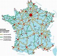 Carte de France des autoroutes - Arts et Voyages