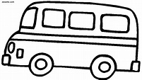 Dibujo de Autobús para colorear y pintar #49609