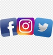 facebook twitter instagram logo png - fb twitter instagram logo PNG ...