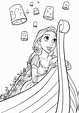 30+ Desenhos para colorir da Rapunzel - Dicas Práticas