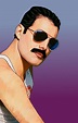 Freddie Mercury Draw #freddiemercury | Pôsteres de rock, Papeis de ...