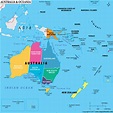 What countries comprise Oceania? Is Oceania a continent?
