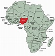 Map Of Nigeria In Africa | Map Of Africa