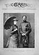1884 Princess Victoria Hesse-Darmstadt and Louis of Battenberg | Grand Ladies | gogm