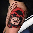 50 Daredevil Tattoo Designs For Men - Marvel Comic Ink Ideas