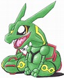 Commission - Chibi Rayquaza by MotherGarchomp622 on DeviantArt