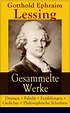 Gesammelte Werke: Dramen + Fabeln + Erzählungen + Gedichte ...