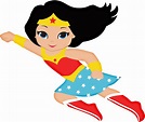 Wonderwoman Baby Clipart - Imagenes De Mujer Maravilla Animada ...