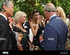 The prince of wales meets charles delevingne Banque de photographies et ...