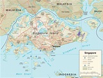 新加坡交通地图 - 新加坡地图 - 地理教师网