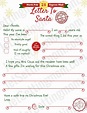 Free Printable Letter to Santa Template - Writing To Santa Made Easy!