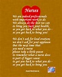 Nurses: National Nurses Week is May 6-12 : Daniel Mark Picture Poems