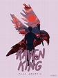 The Raven King Book Cover Poster by artgentt | Raven king, Book cover ...