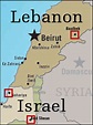 ISRAEL LEBANON MAP - EA WorldView