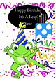 Leap Year Happy Birthday Card Male - Etsy UK
