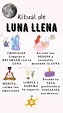 LUNA LLENA -TIPS mágicos🌟- en 2022 | Libros de hechizos, Ritual de luna ...