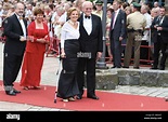 Former German President Roman Herzog and his wife, Alexandra Freifrau ...