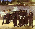die hinrichtung des kaisers maximilian von mexiko - Edouard Manet ...