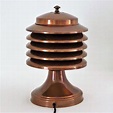 Kupfer Überzogene Metall Lampe von Coulter, 1930er bei Pamono kaufen