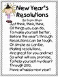 First Grade Wow: Happy New Year! (a little early:)) | New year poem ...