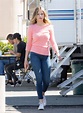 Halston Sage in Tight Jeans - on the Set of You Get Me in Los Angeles 4 ...