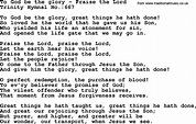 Trinity Hymnal Hymn: To God Be The Glory--Praise The Lord - lyrics ...