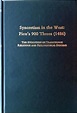 Amazon.com: Syncretism in the West : Pico's 900 Theses (1486) : The ...