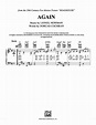 Again By Lionel Newman - Digital Sheet Music For - Download & Print AX ...