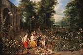 Jan Bruegel t. E. / Flora in the Garden - Jan Brueghel (El Joven)