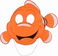 Rhode Island Novelty Naranja Pez Payaso Dibujos Animados Espuma Máscara ...