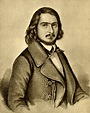 Georg Herwegh (Lithographie, 1841) - Zeno.org