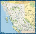 British Columbia Province Map | Digital |Creative Force