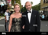 Peter Bosz and partner Jolyn Bosz during the 2017 Football Gala in ...