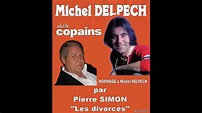 Michel DELPECH salut les copains "les divorcés par Pierre SIMON" - YouTube