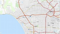 Culver City, California Map