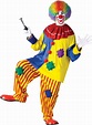 Colourful Classic Clown Costume - The Costume Shoppe