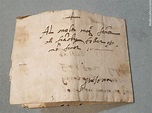 Historia postal carta manuscrito del año 1511 s - Vendido en Subasta ...