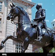 Equestrian statue of King George III, 19th century. Artist: Matthew ...