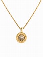 Bvlgari Diamond Pendant Necklace - 18K Yellow Gold Pendant Necklace ...